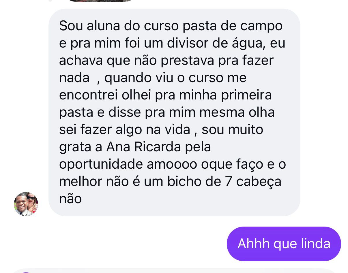Depoimento de aluna do PCP 4