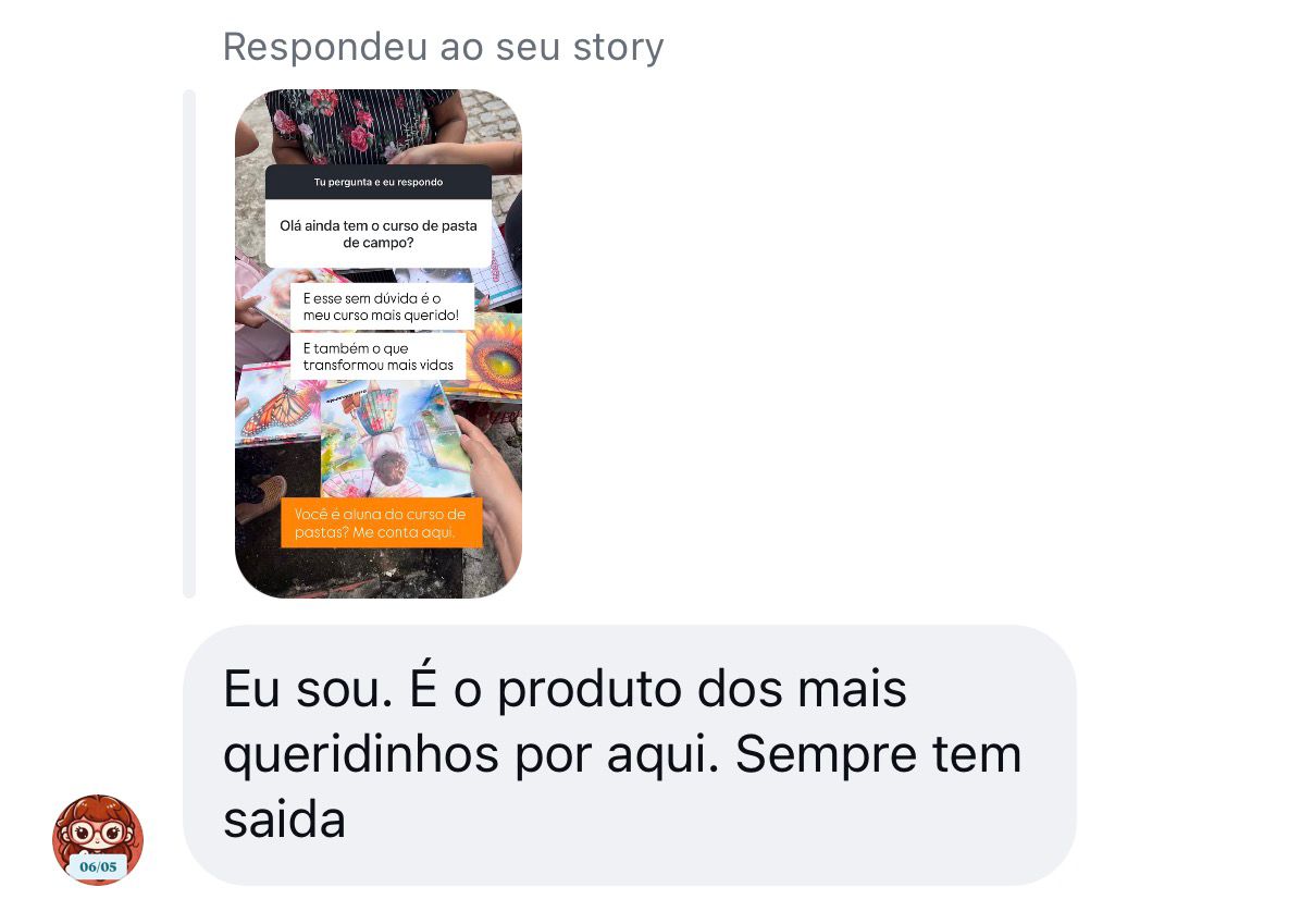 Depoimento de aluna do PCP 1